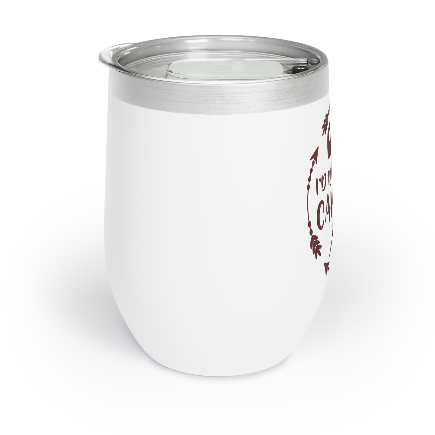I'd Rather Be Camping 12oz Wine Tumbler
