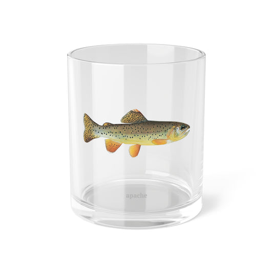 Apache Trout Whiskey Glass - 10oz