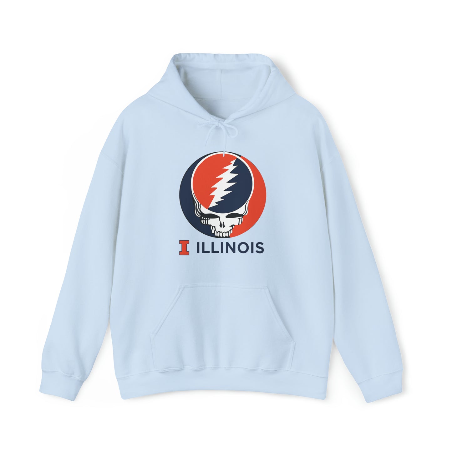 Illinois Grateful Dead Unisex Heavy Blend Hoodie