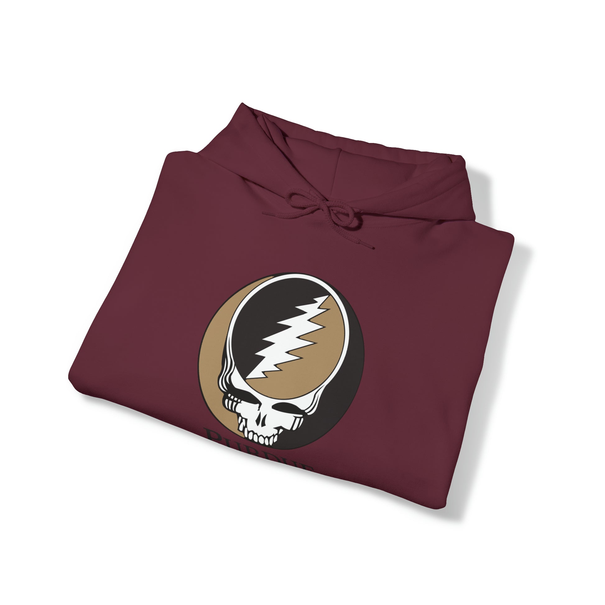 Purdue University Grateful Dead Unisex Heavy Blend Hoodie