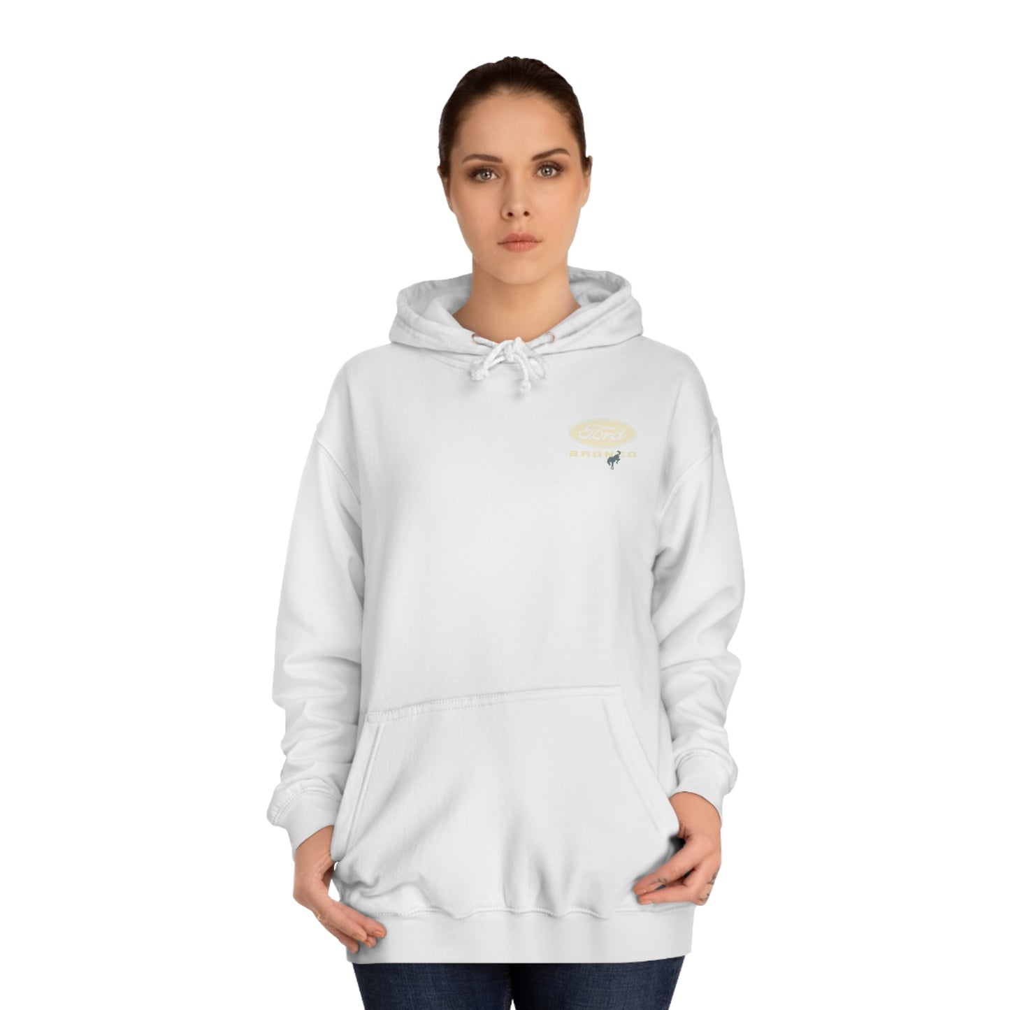 Ford Bronco Unisex College Hoodie - Classic Vintage
