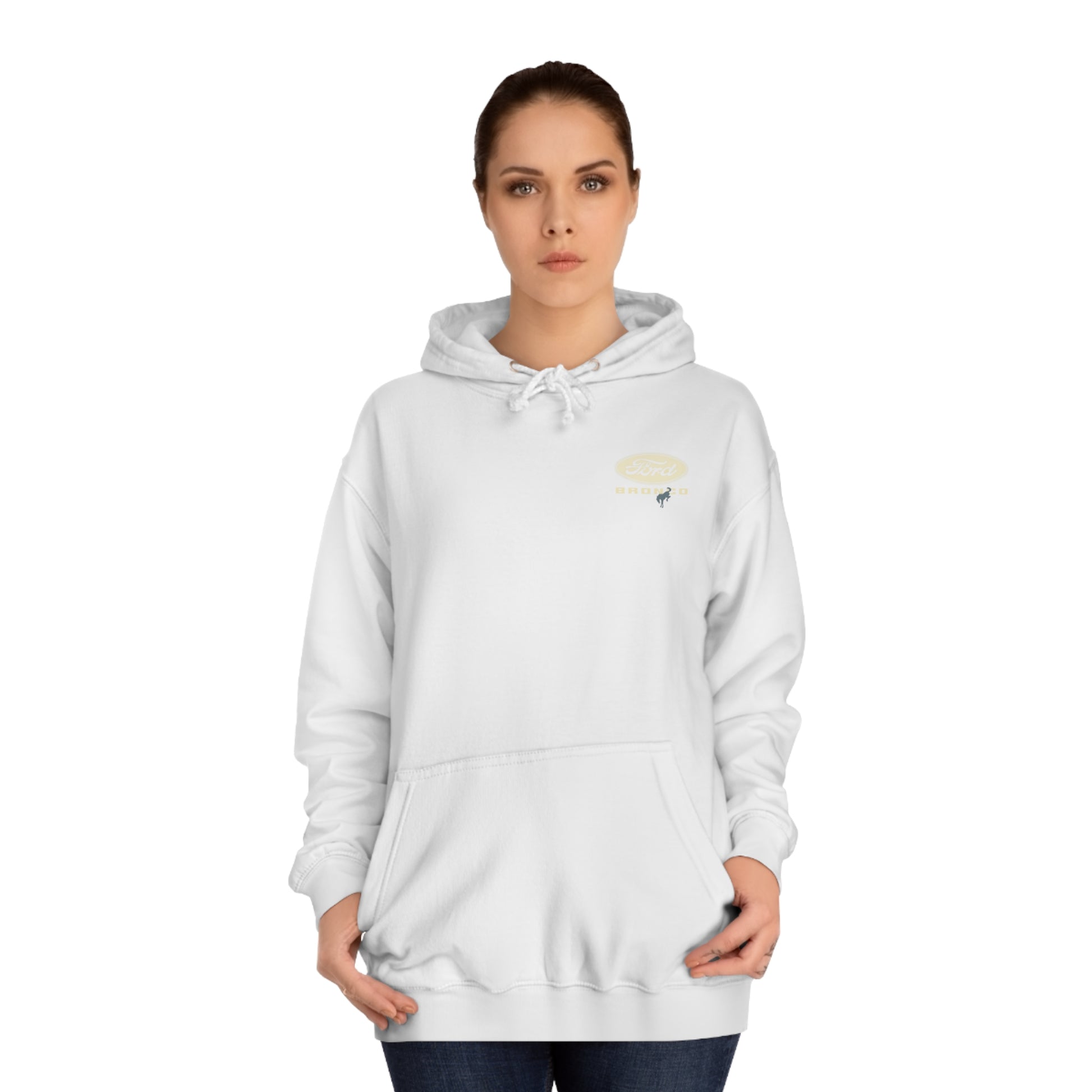 Ford Bronco Unisex College Hoodie - Classic Vintage