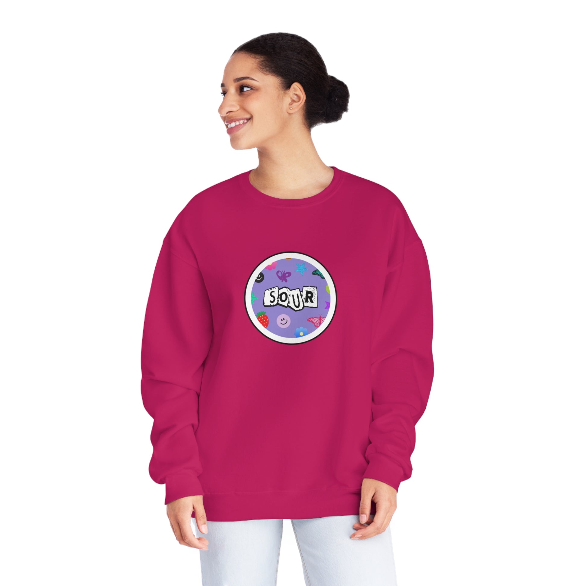 Olivia Rodrigo Sour - NuBlendĀ® Crewneck Sweatshirt