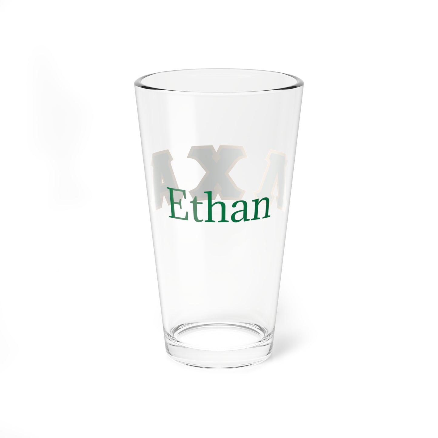 Personalized Lambda Chi Alpha Fraternity Pint Glass - 16oz - Drinking Glass