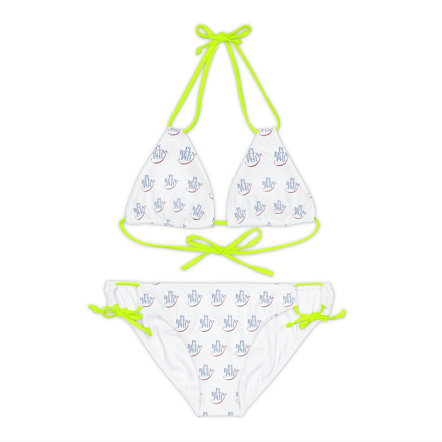 Pi Beta Phi Sorority Strappy Bikini Set - Beach, Pool, Summer