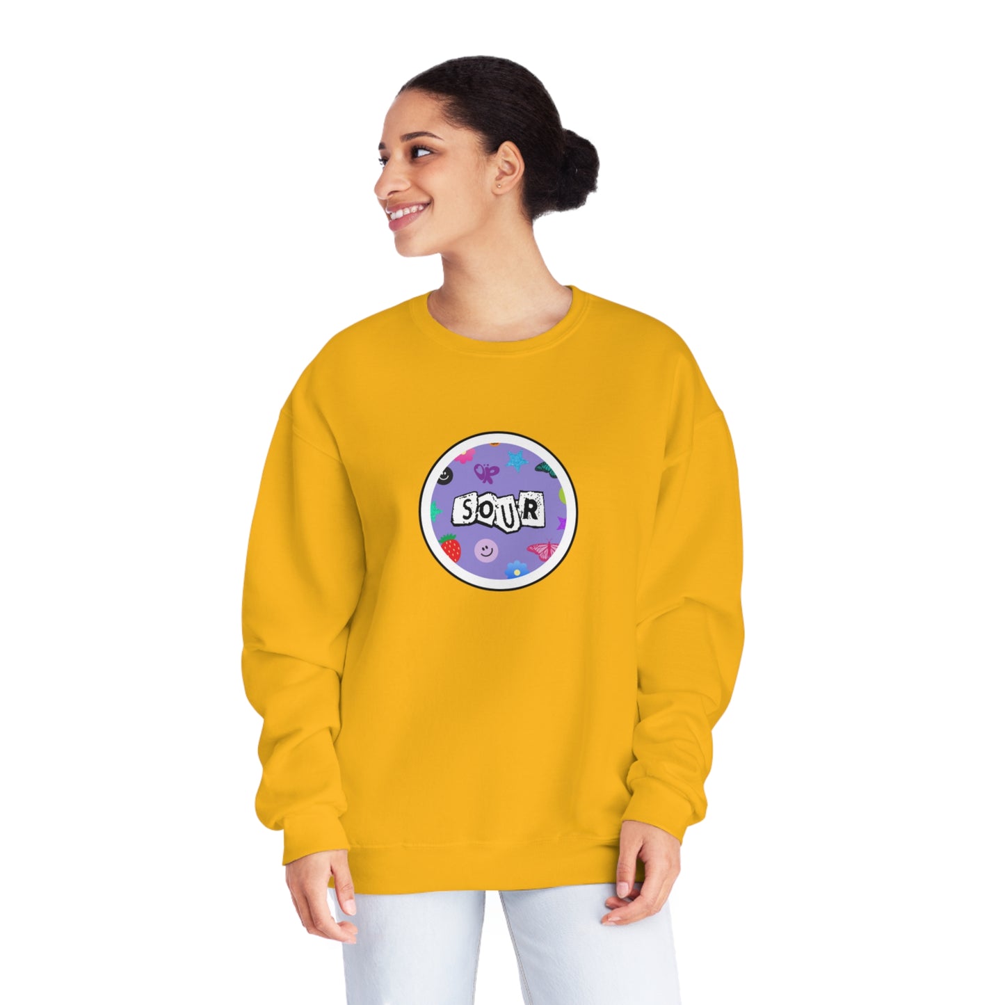 Olivia Rodrigo Sour - NuBlendĀ® Crewneck Sweatshirt