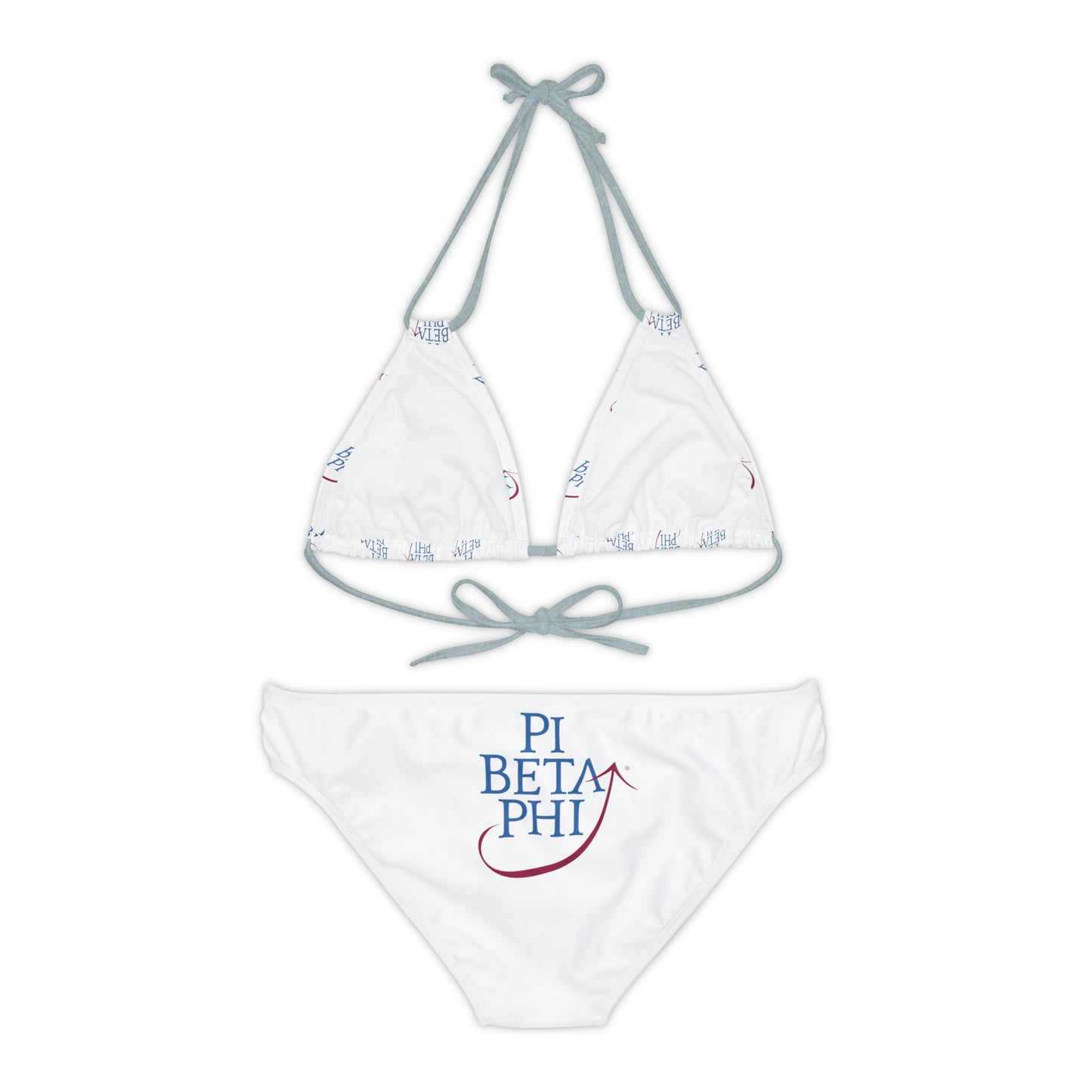 Pi Beta Phi Sorority Strappy Bikini Set - Beach, Pool, Summer