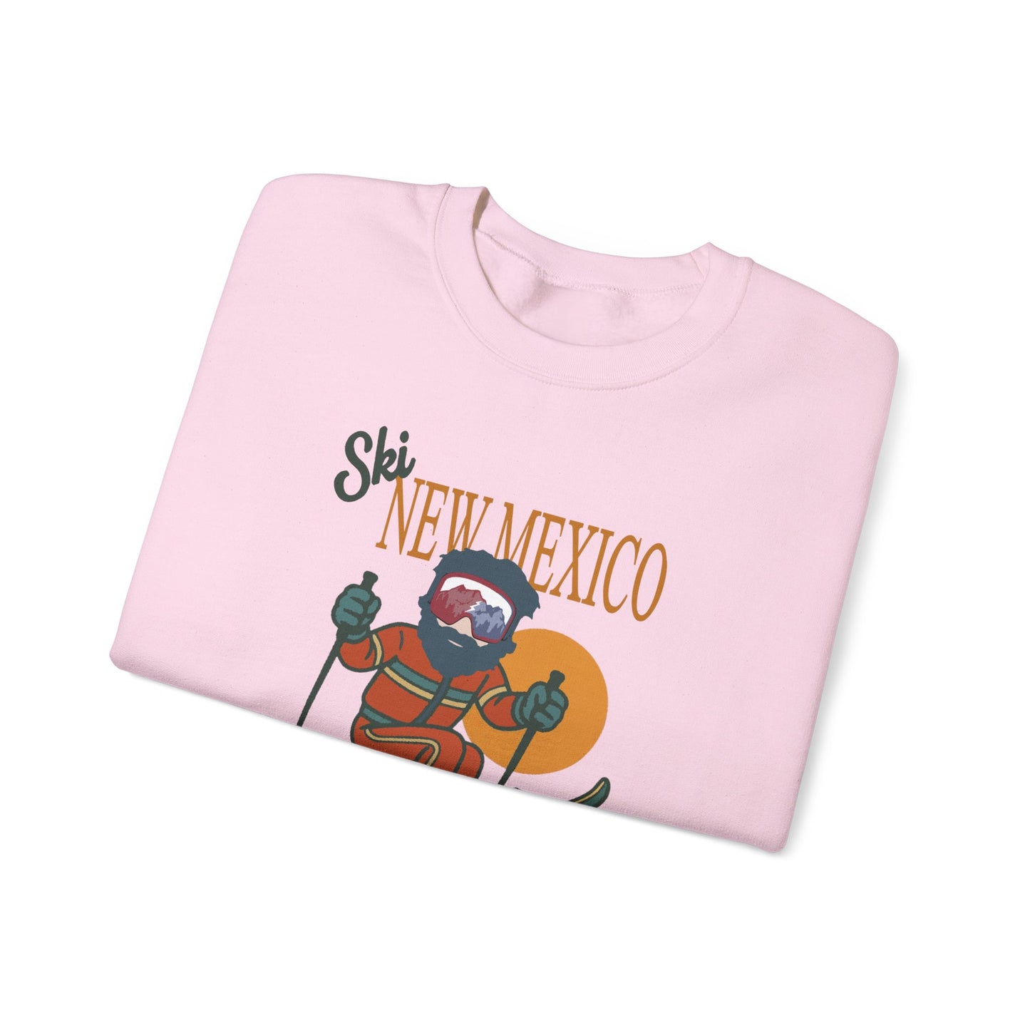Ski New Mexico Retro Crewneck Sweatshirt