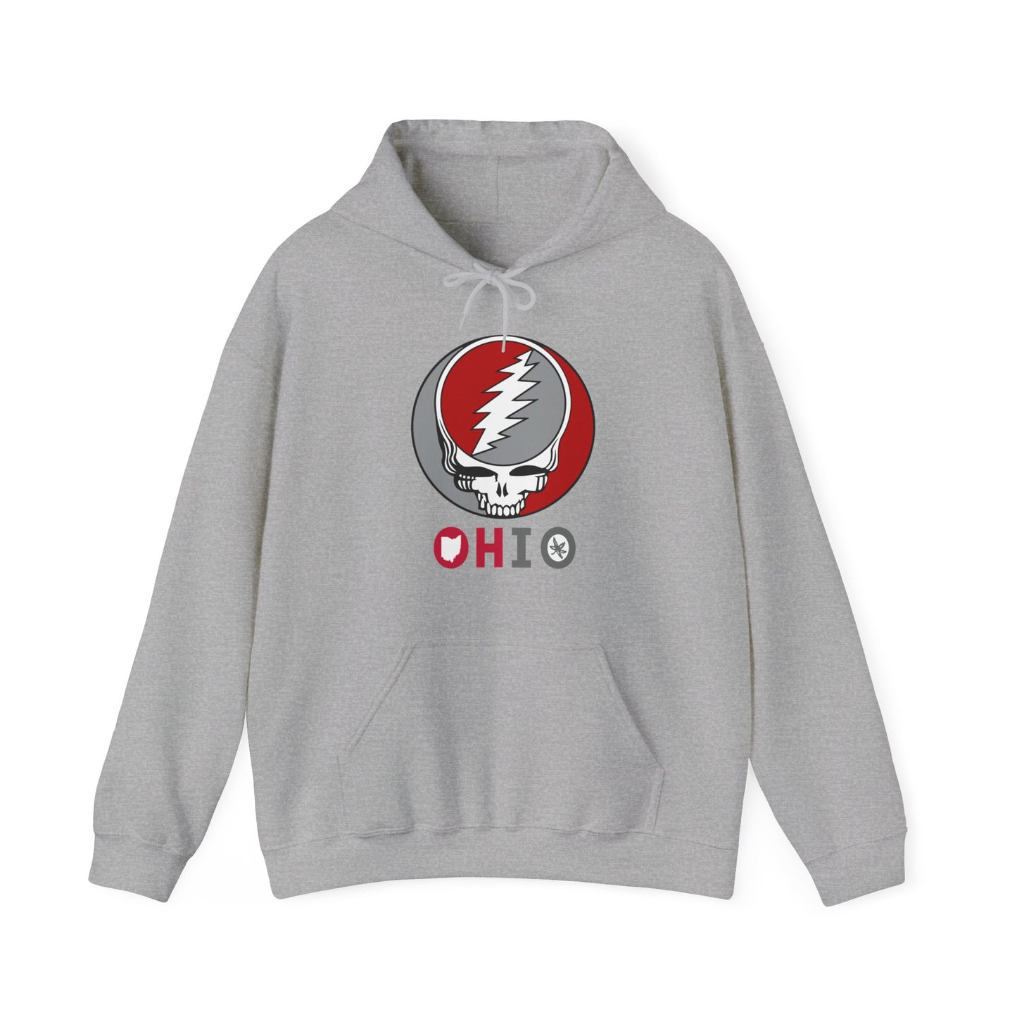Ohio State University Grateful Dead Unisex Heavy Blend Hoodie - OSU