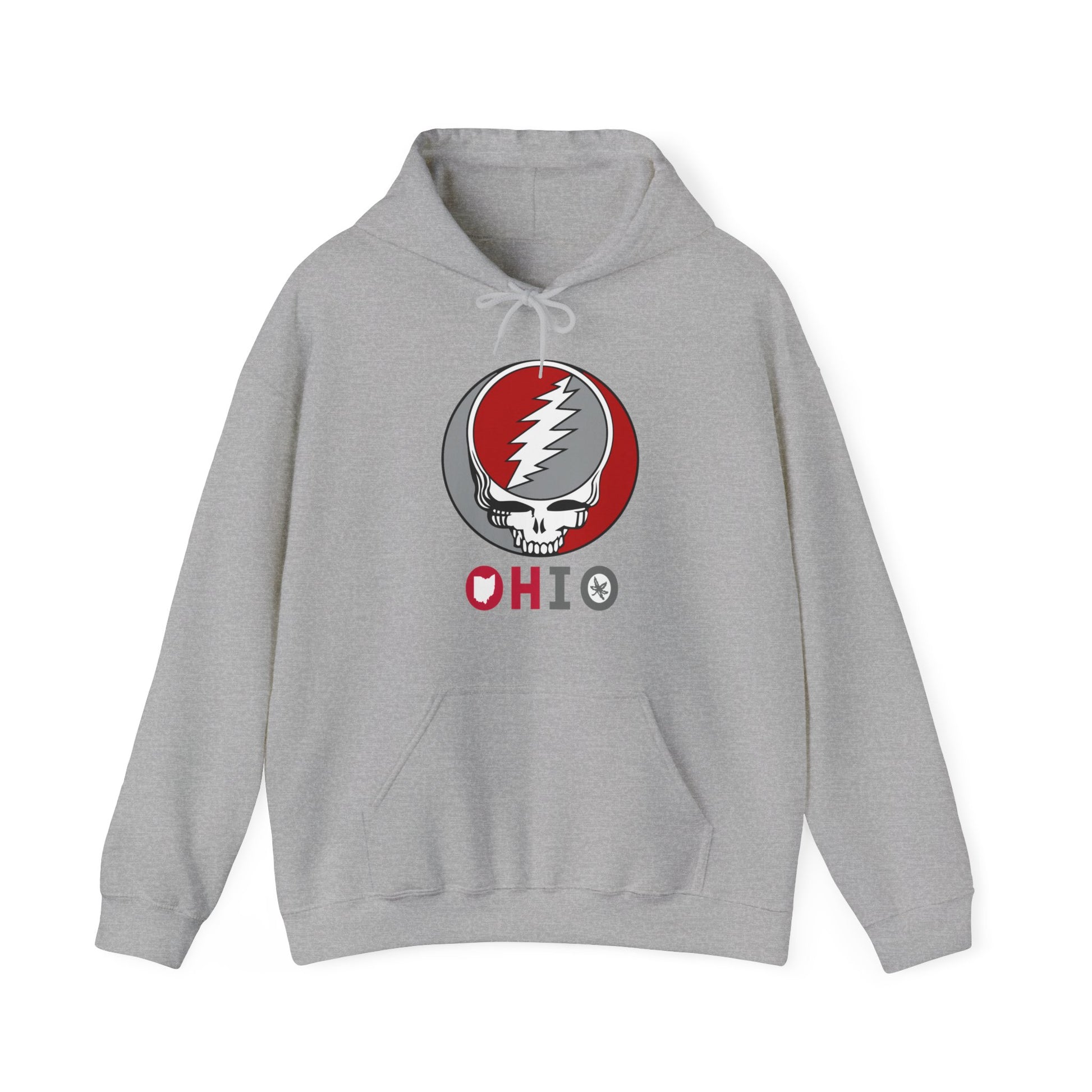 Ohio State University Grateful Dead Unisex Heavy Blend Hoodie - OSU