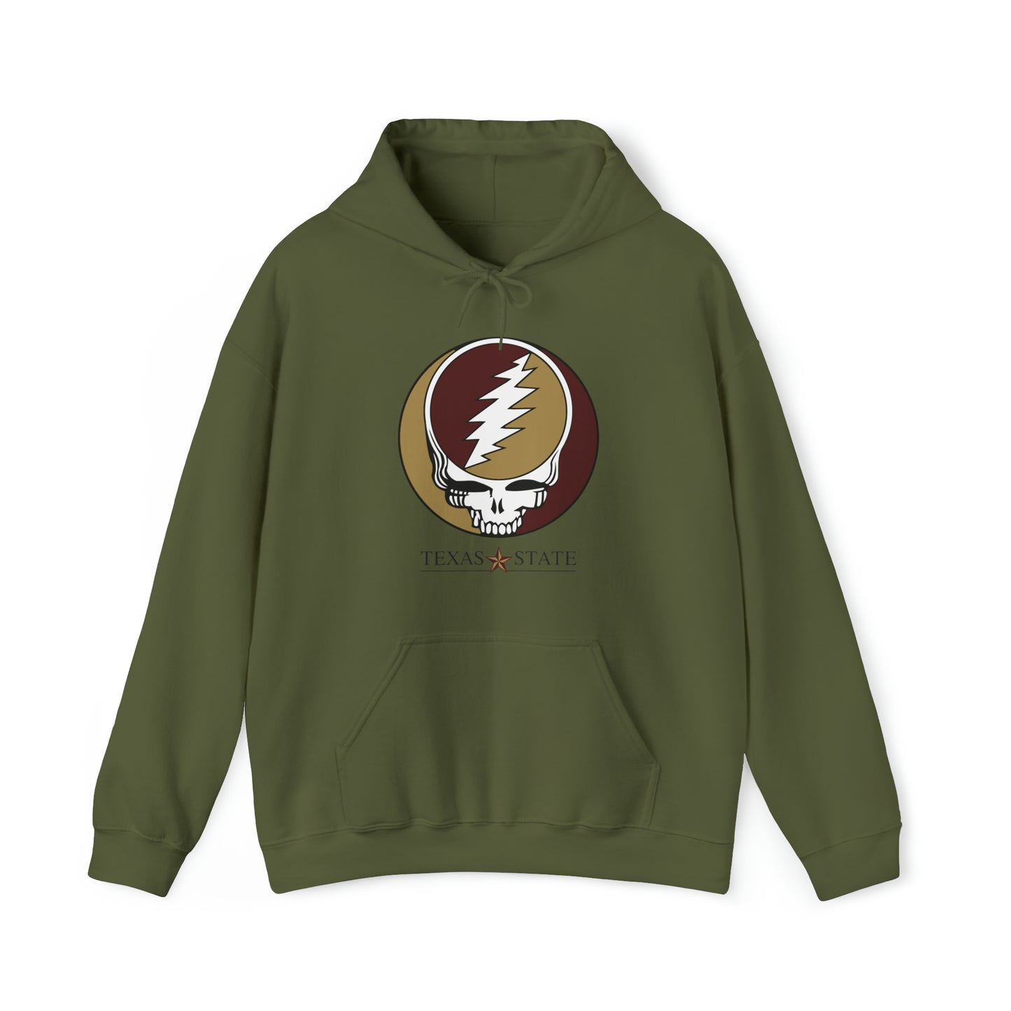 Texas State University Grateful Dead Unisex Heavy Blend Hoodie