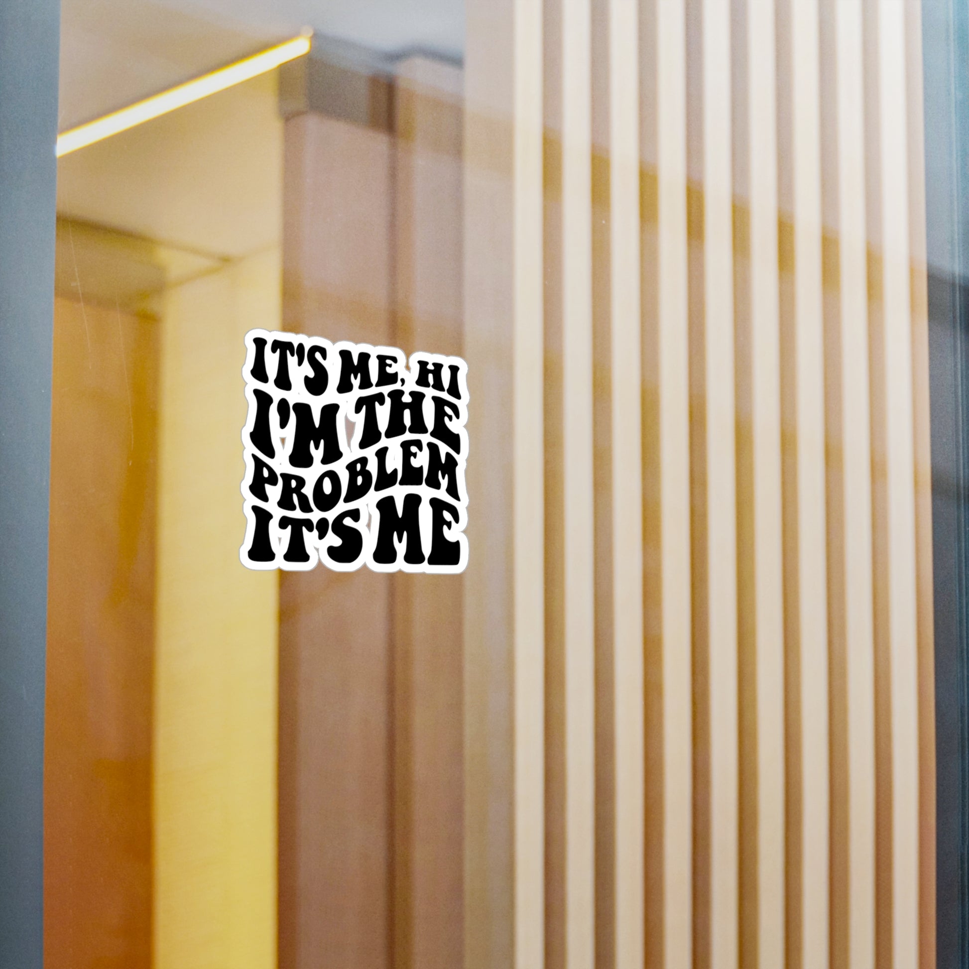 Problem" Vinyl Sticker