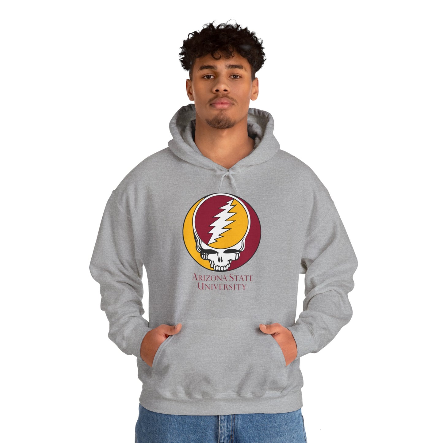 Arizona State University Grateful Dead Unisex Heavy Blend Hoodie - ASU