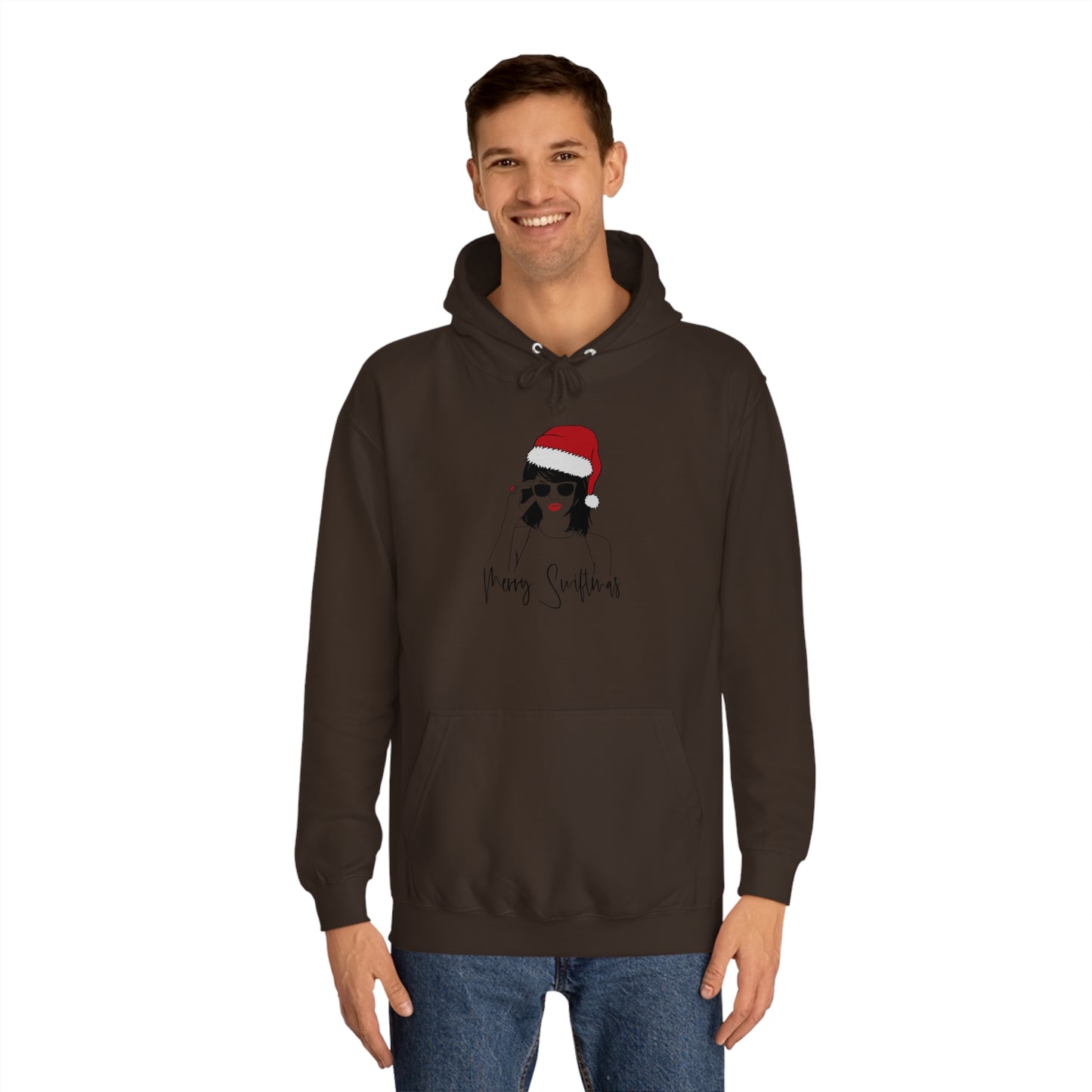 Taylor Swift Santa Merry Christmas Hoodie -