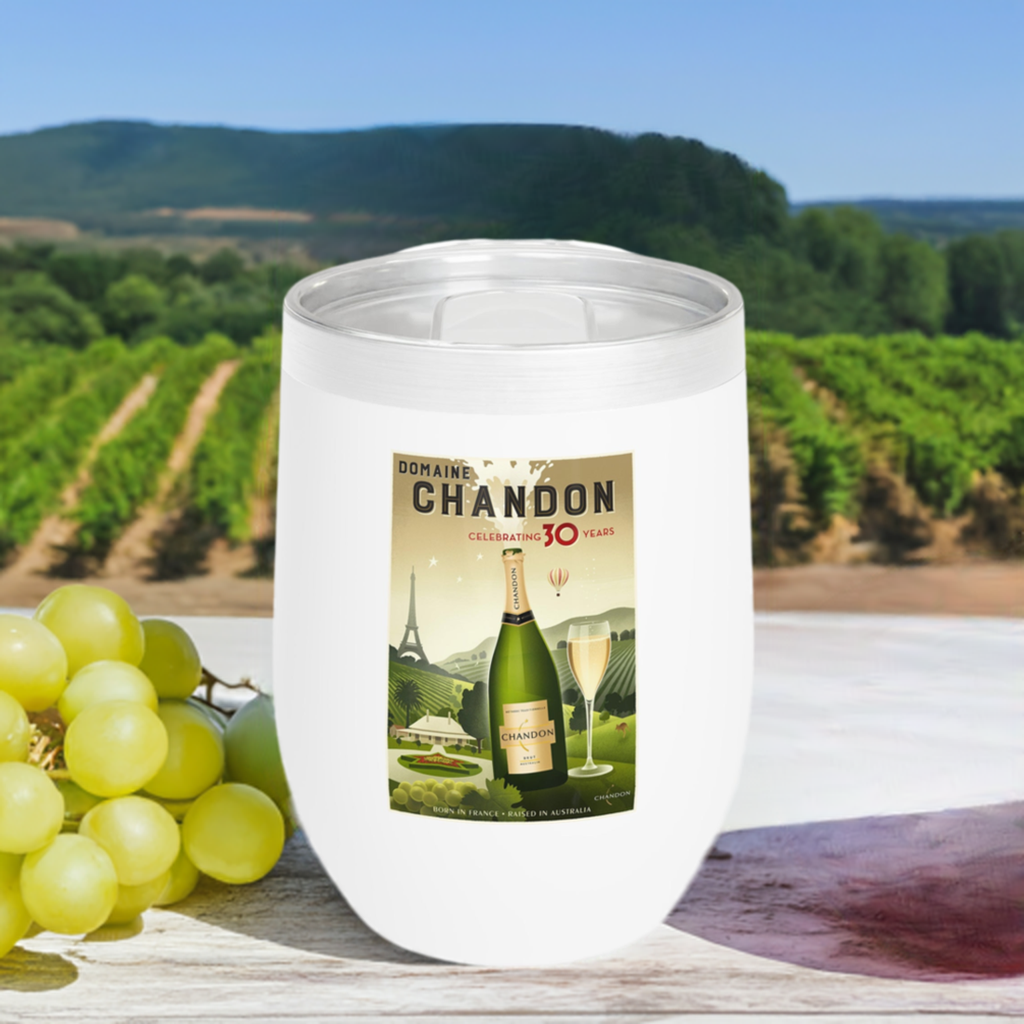 Domaine Chandon Vintage Wine Art Tumbler