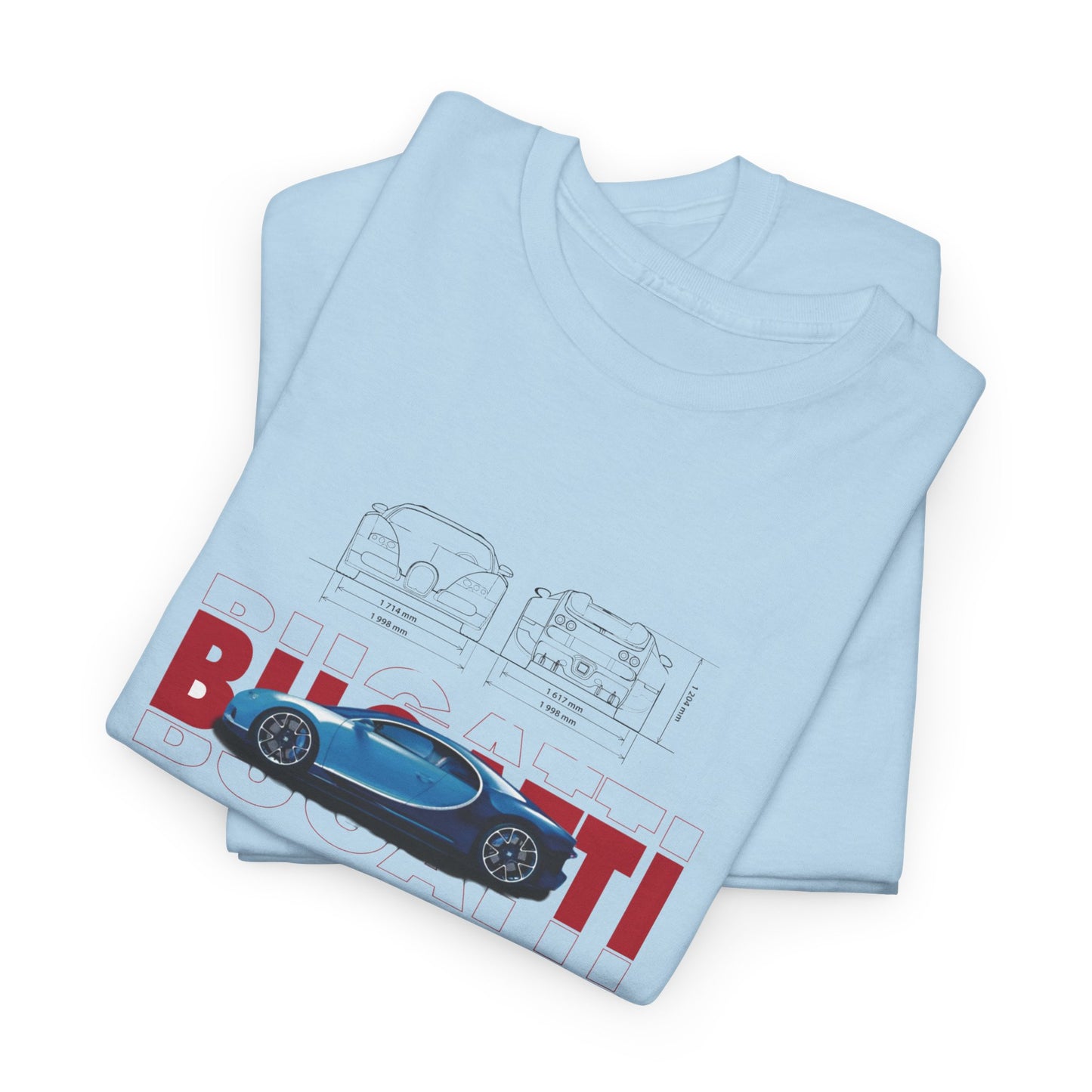 Bugatti Veyron Blueprint Collection Unisex T-Shirt