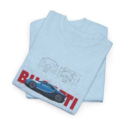 Bugatti Veyron Blueprint Collection Unisex T-Shirt