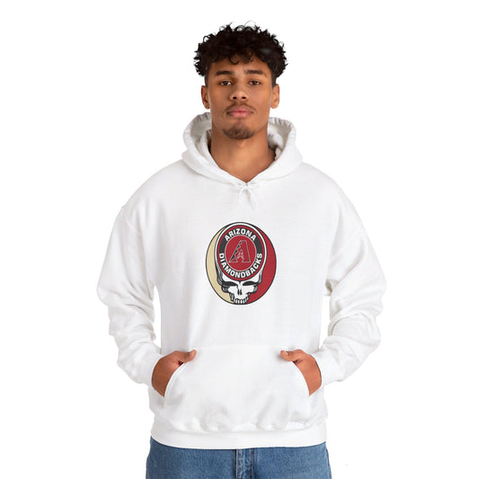 Arizona Diamondbacks Grateful Dead Unisex Heavy Blend Hoodie - Hooded Sweatshirt