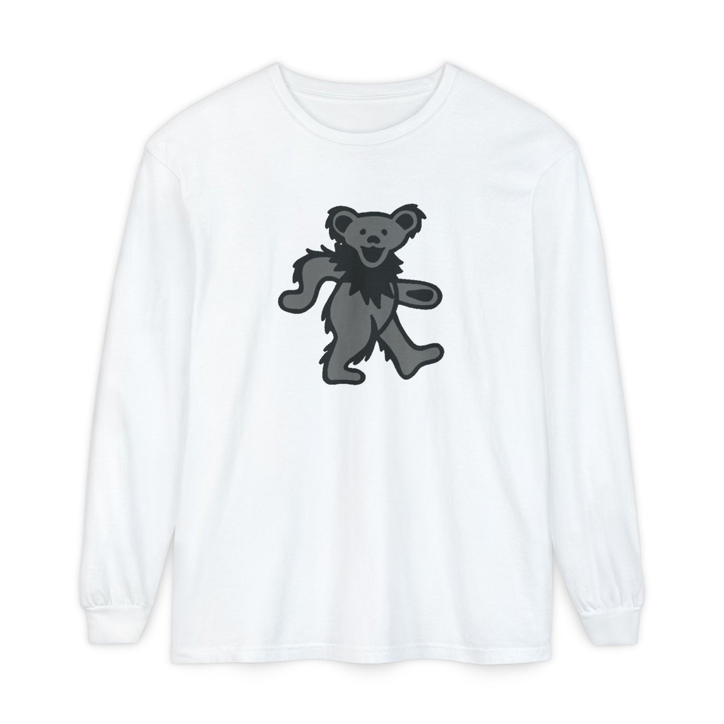 Dancing Bear Color Match Vineyard Collection Unisex Garment-dyed Long Sleeve
