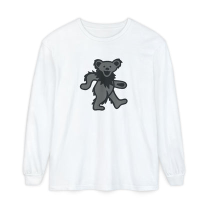 Dancing Bear Color Match Vineyard Collection Unisex Garment-dyed Long Sleeve