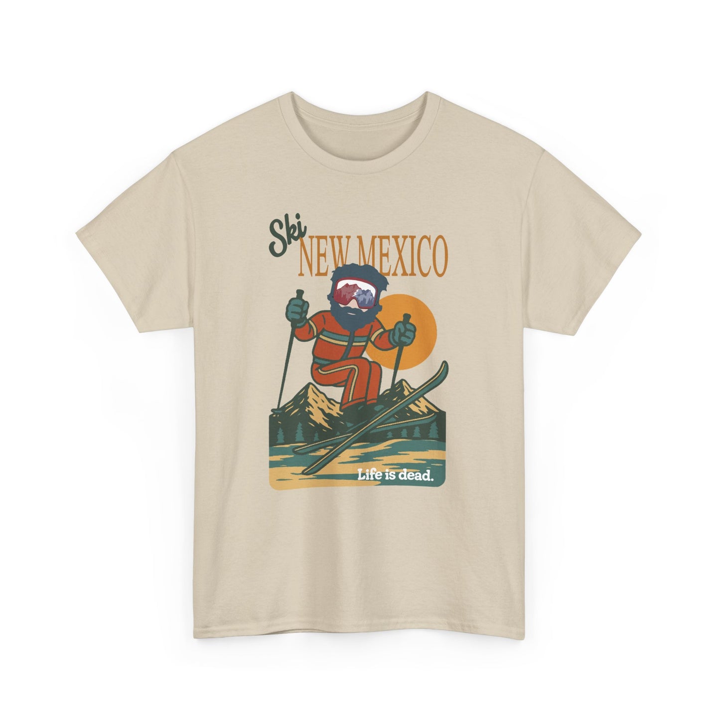 Ski New Mexico Retro Grateful Dead T-Shirt