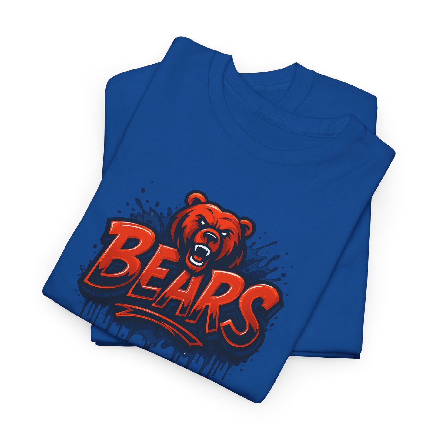 Chicago Bears Art Unisex Premium Cotton Tee
