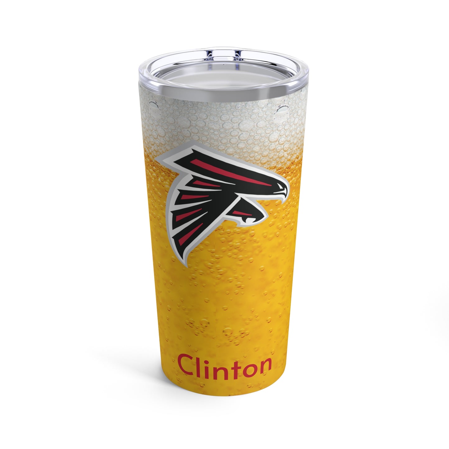 Personalized Atlanta Falcons 20oz Travel Mug Tumbler