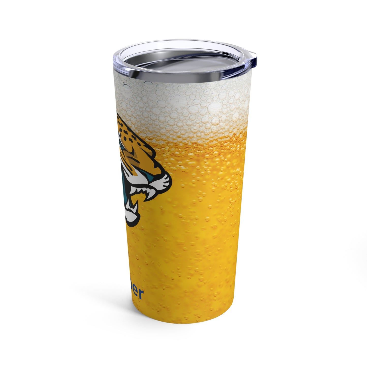 Personalized Jacksonville Jaguars 20oz Travel Mug Tumbler