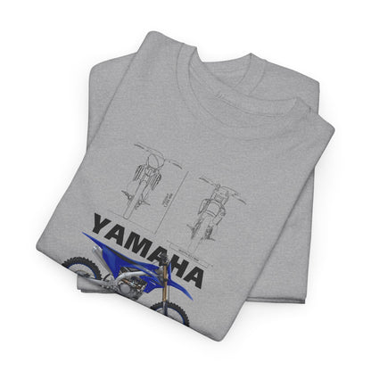 Yamaha YZ250 Blueprint Collection Unisex Cotton Tee