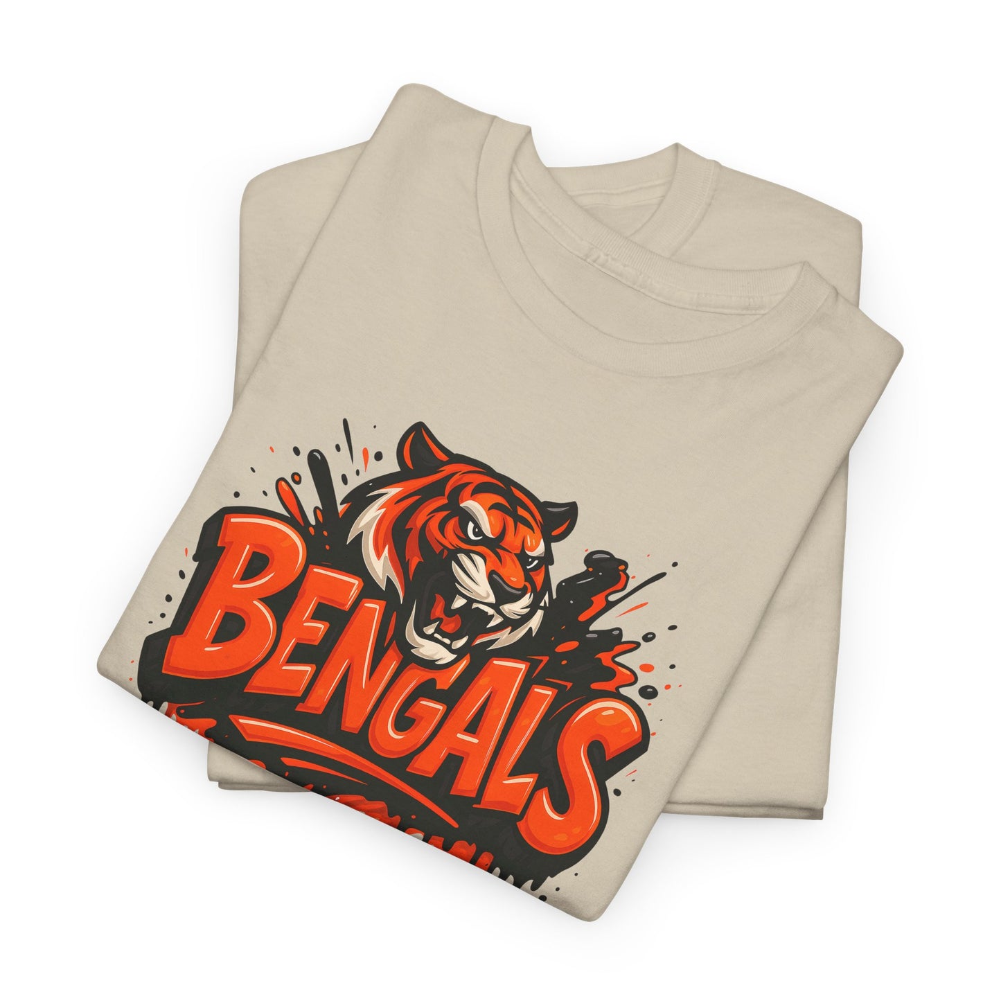 Cincinnati Bengals Art Unisex Premium Cotton Tee