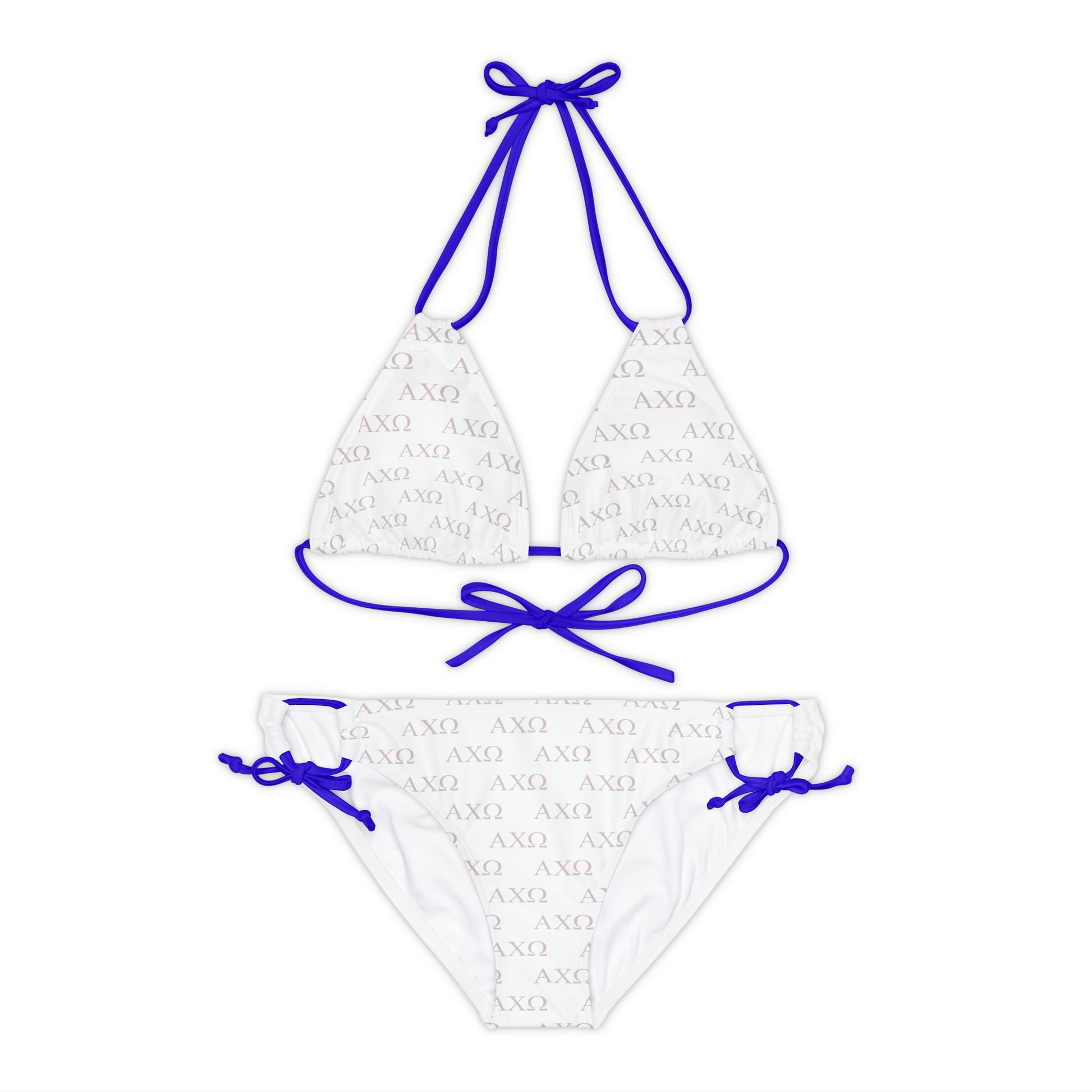Alpha Chi Omega Sorority Strappy Bikini Set