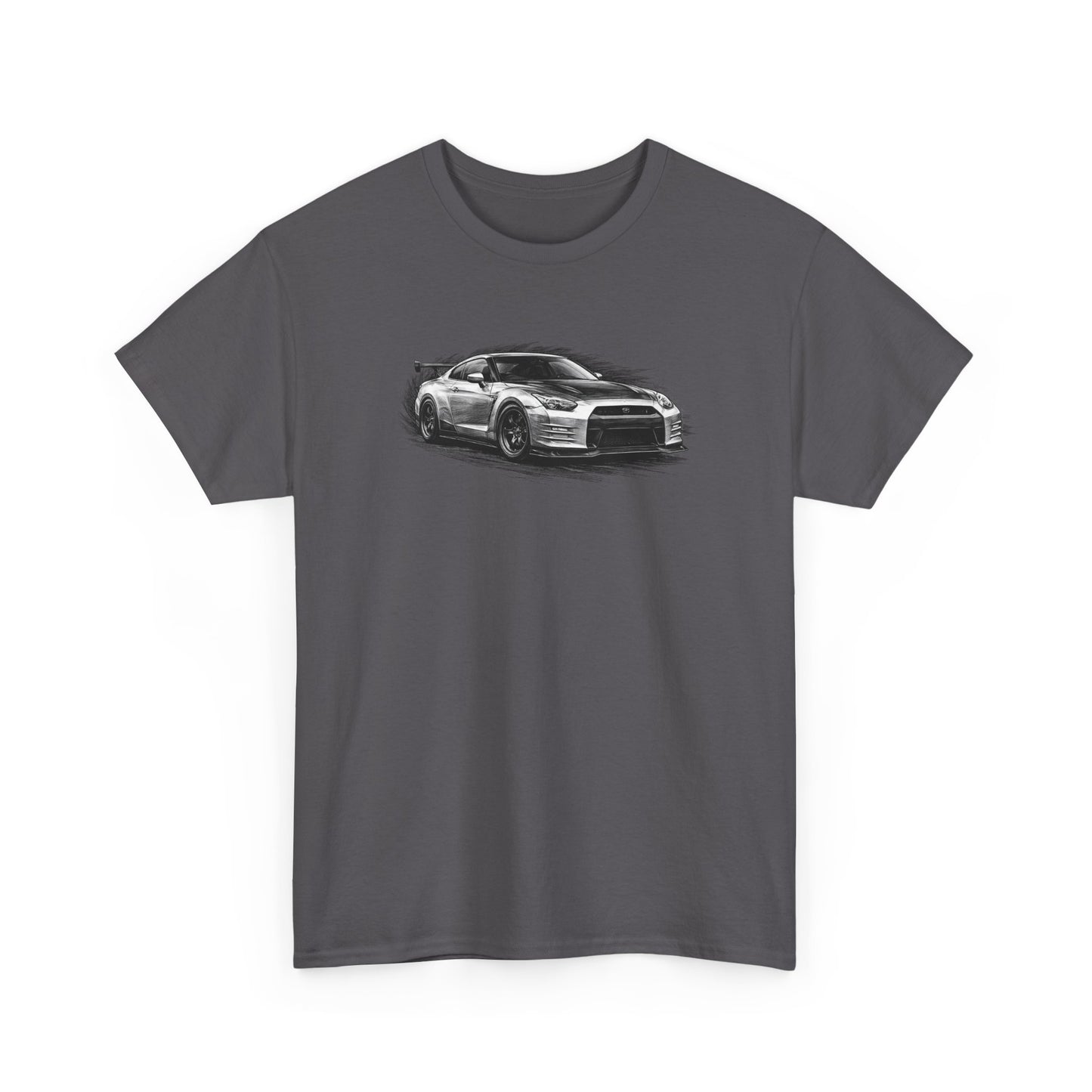 Nissan GT-R Pencil Sketch Unisex Cotton Tee