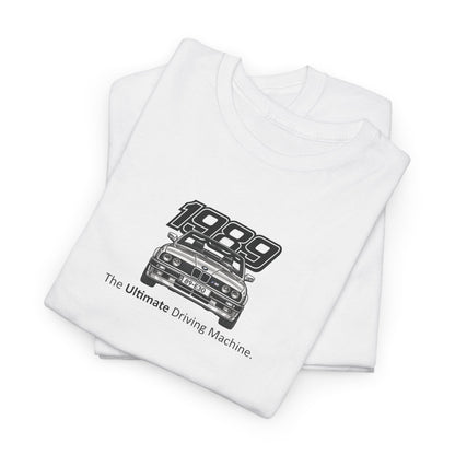 1989 BMW E30 Unisex Cotton T-Shirt