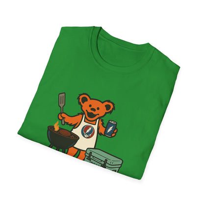 Grillin' Bear - Life is dead. Grateful Dead TShirt