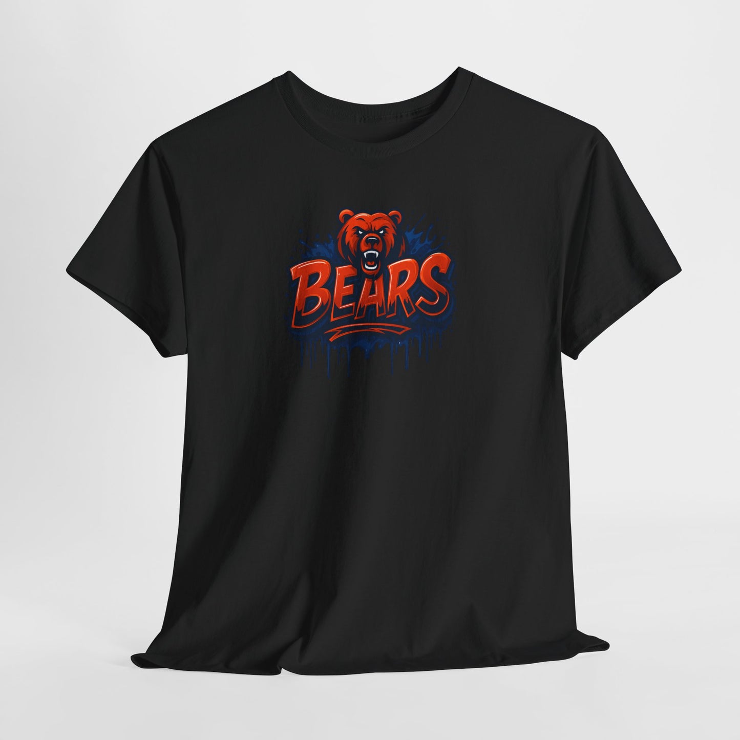 Chicago Bears Art Unisex Premium Cotton Tee