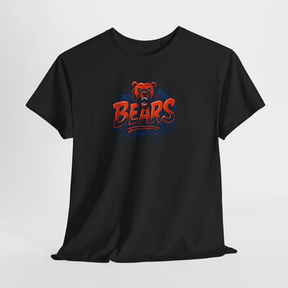 Chicago Bears Art Unisex Premium Cotton Tee
