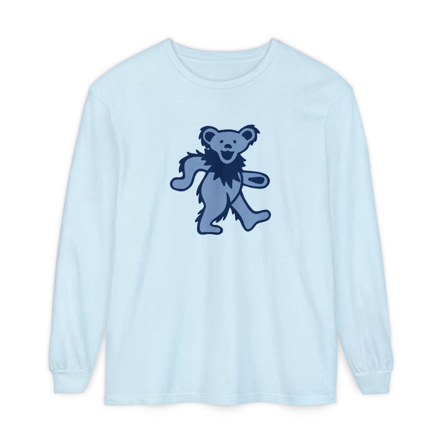 Dancing Bear Color Match Vineyard Collection Unisex Garment-dyed Long Sleeve