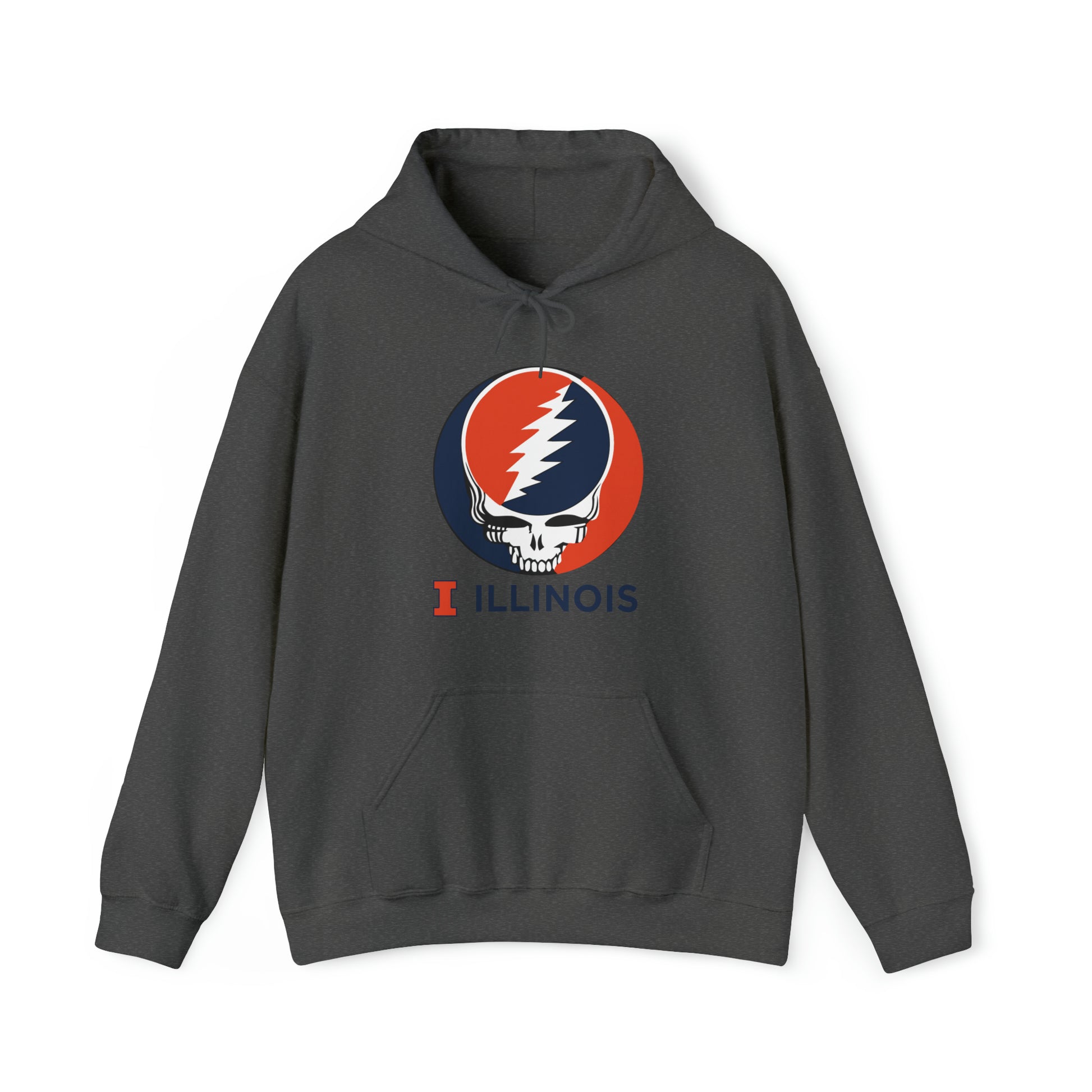 Illinois Grateful Dead Unisex Heavy Blend Hoodie
