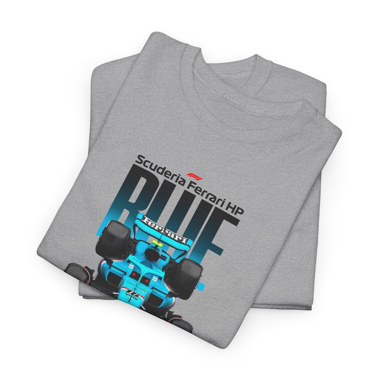 Scuderia Ferrari HP Formula 1 Blueprint Collection Unisex Cotton Tee