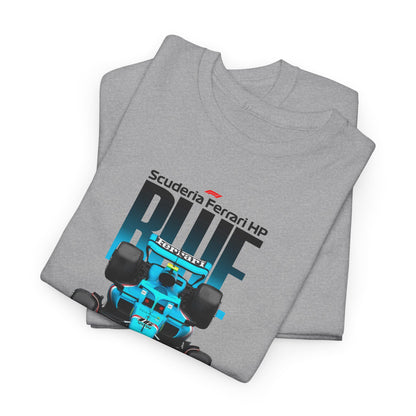 Scuderia Ferrari HP Formula 1 Blueprint Collection Unisex Cotton Tee