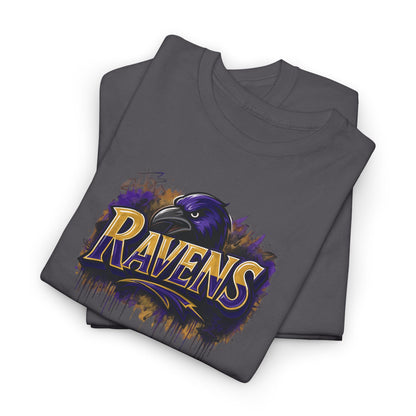 Baltimore Ravens Art Unisex Premium Cotton Tee