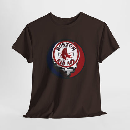 Boston Red Sox Grateful Dead Steal Your Face T-Shirt - MLB