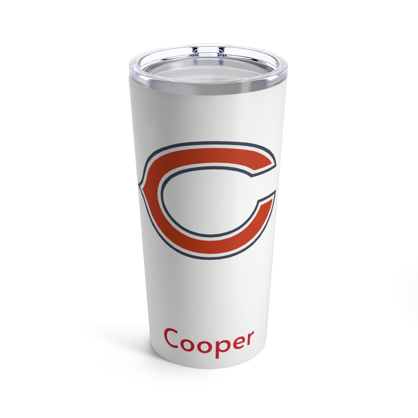 Personalized Chicago Bears 20oz Travel Mug Tumbler