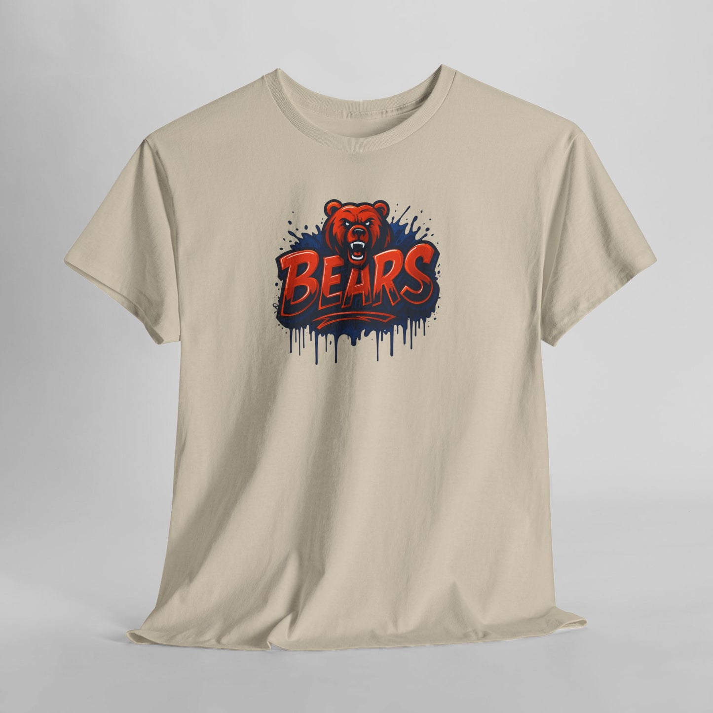 Chicago Bears Art Unisex Premium Cotton Tee