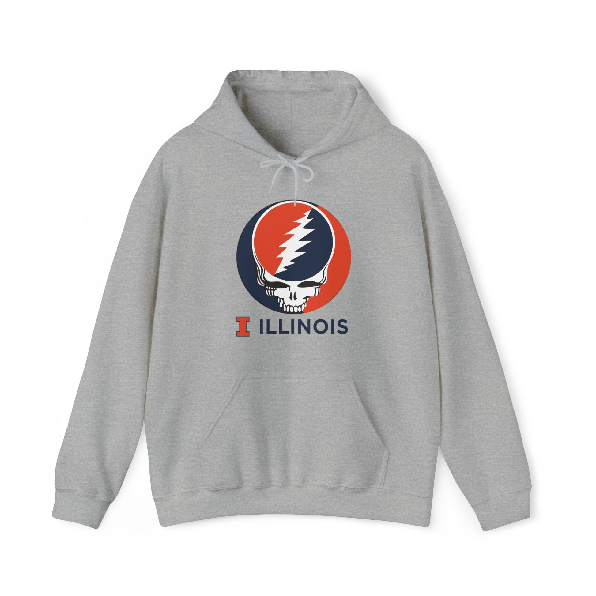 Illinois Grateful Dead Unisex Heavy Blend Hoodie