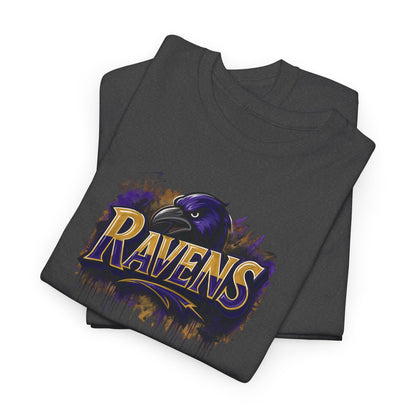 Baltimore Ravens Art Unisex Premium Cotton Tee