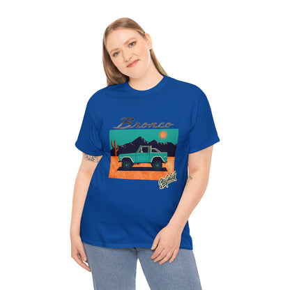 Ford Bronco 'Stay Wild' Art TShirt - Ethical, Sustainable,