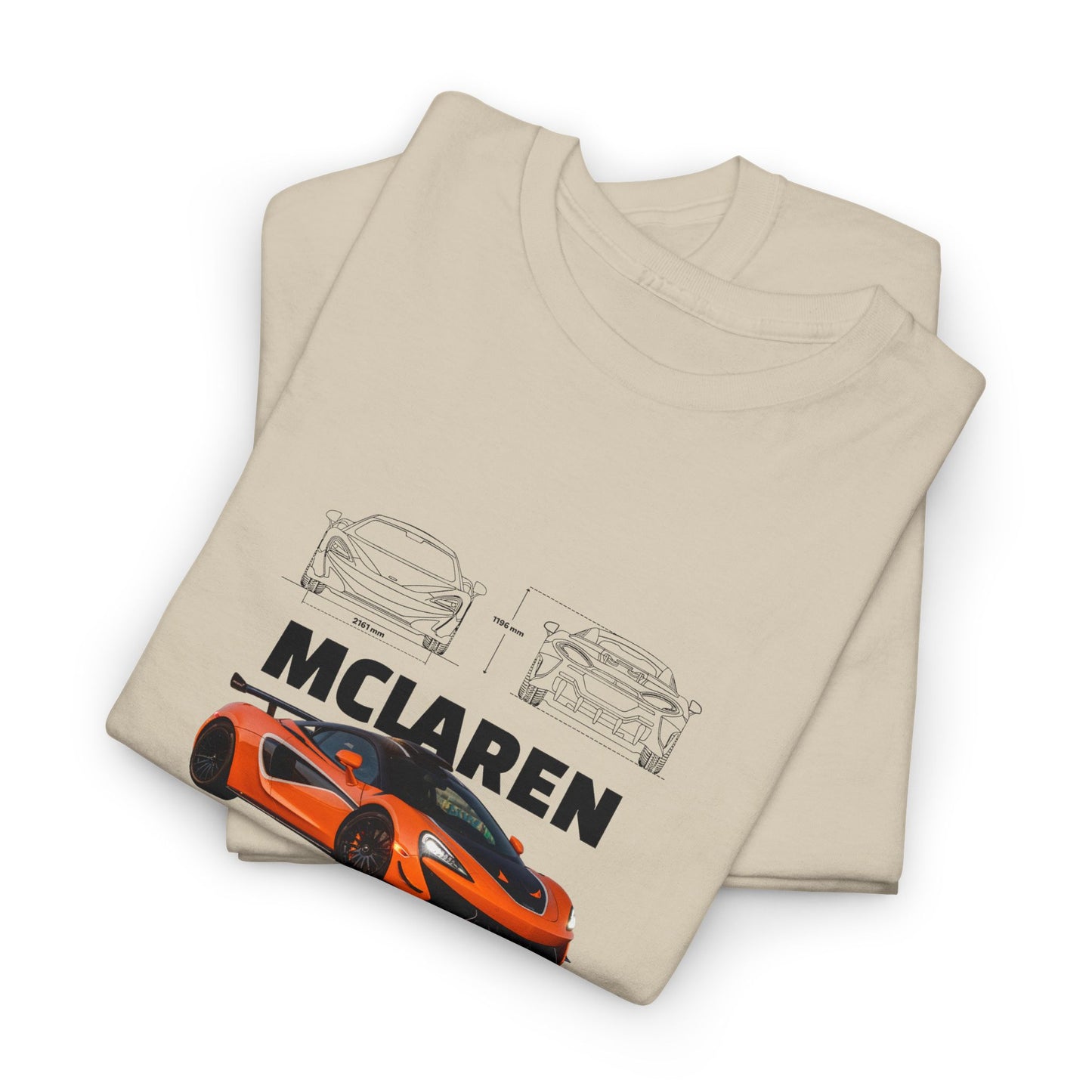 MCLAREN 720S Blueprint Collection Unisex Cotton Tee