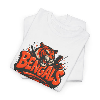 Cincinnati Bengals Art Unisex Premium Cotton Tee
