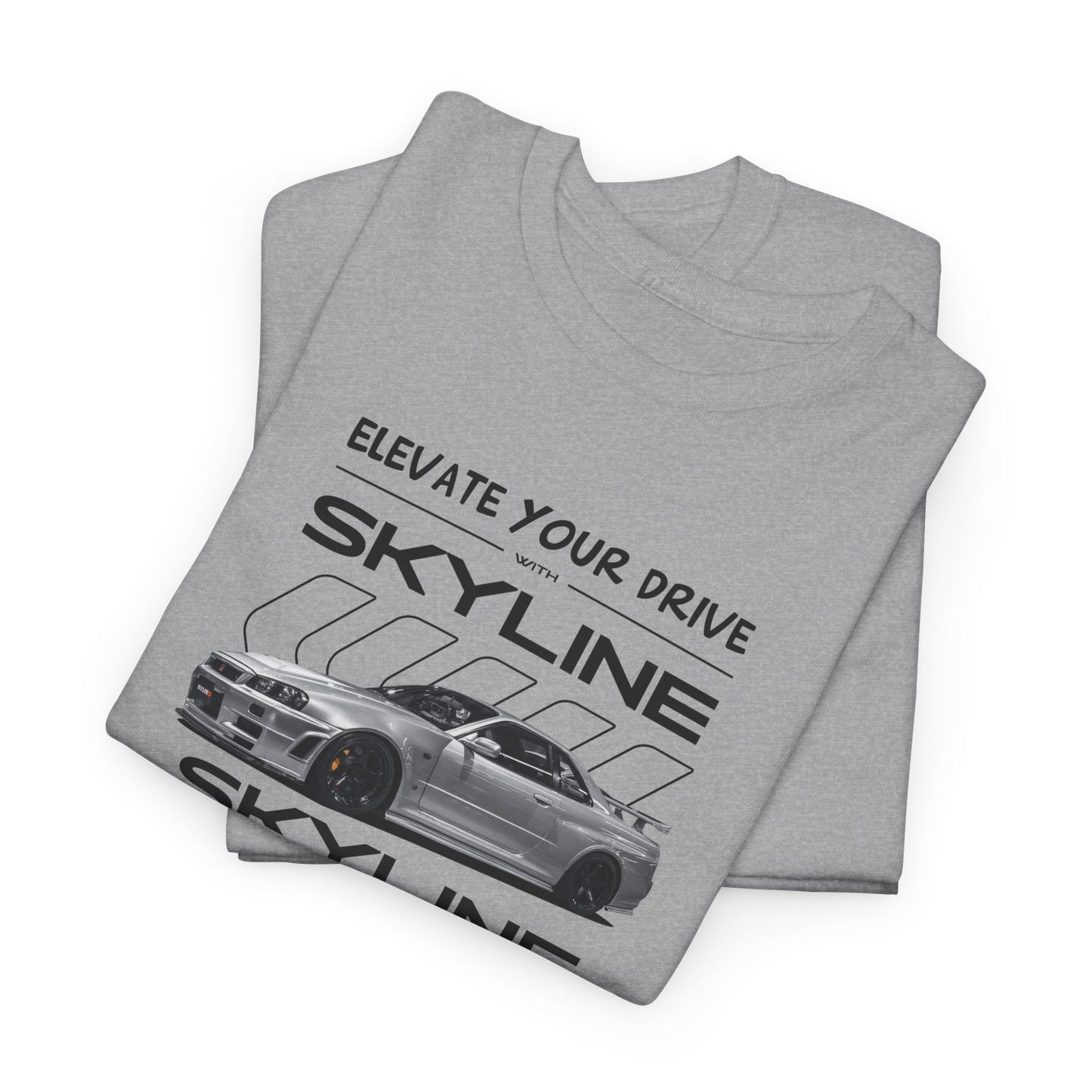 Nissan Skyline Blueprint Collection Unisex Cotton Tee